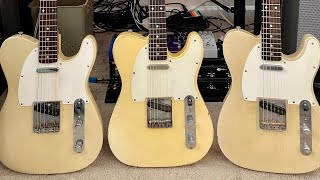 Ultimate Telecaster Shootout 1960 Fender  Danocaster  Jeff Senn [upl. by Adnicaj]