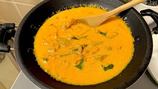 Nadan Unakka Chemmeen Manga Curry Kerala Style  ഉണക്ക ചെമ്മീൻ പച്ച മാങ്ങ കറി  Prawns Curry Recipe [upl. by Nodarb]