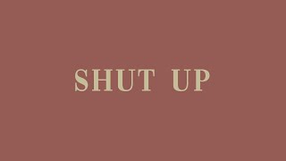 Shut Up  Greyson Chance Lyrics Video [upl. by Mauceri52]