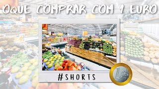 Oque comprar na italia com 1 euro  Supermercado na italia  parte 5 shorts [upl. by Alekram]