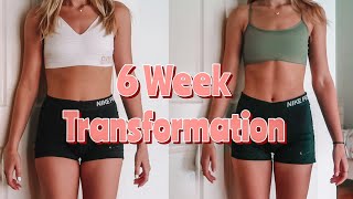 I did Kayla Itsines BBG  6 week BODY TRANSFORMATION vlog style [upl. by Noiemad]