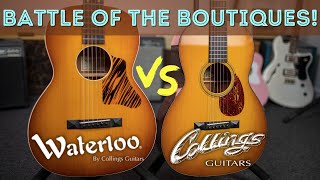 12 fret shootout Waterloo WLS vs CollingsGuitars 001 [upl. by Eintroc]