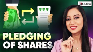 What is Pledging Of Shares  Share Pledging Process  Stock Market for Beginners [upl. by Yelhs]