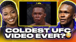 Israel Adesanya Talks Viral quotIm Prepared to Diequot UFC Clip [upl. by Llovera]