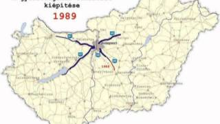 autopalya magyarország gyorsforgalmi úthálózat kiépítése 1964 2010 [upl. by Imas]