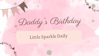 Daddys Birthdaydaddysgirl birthdaycelebration birthdaywishes viralvideo [upl. by Notfa]