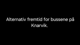 Alternativ fremtid for bussene på Knarvik [upl. by Jervis168]