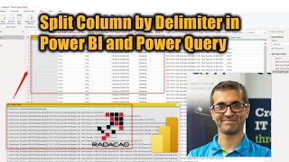 Split Column by Delimiter in Power BI and Power Query [upl. by Aronle233]