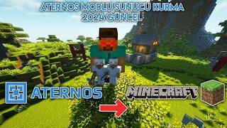 Kendi Bilgisayarınızda Açtığınız Minecraft Sunucusunu Dışarıya Açma minecraft server 2024 [upl. by Esej]