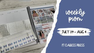 Weekly PWM  July 29  August 4 2024  OKPLANS 7x9 Sampler [upl. by Eralcyram980]