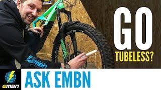 Should You Go Tubeless  Ask EMBN Anything About EBikes [upl. by Ecnerrot]