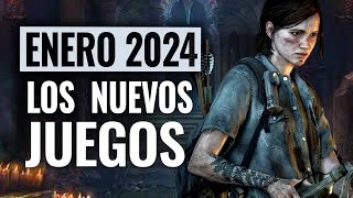 LOS NUEVOS JUEGOS MÁS ESPERADOS amp LANZAMIENTOS ENERO 2024 [upl. by Phares785]