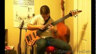 Archspire  Deathless Ringing Fretless Bass Cover [upl. by Corie]