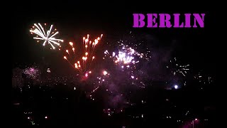 Berlin Feuerwerk Silvester 2023  Neujahr 2024  Berlin Skyline Fireworks New Years Eve 2023  4K [upl. by Schrick292]