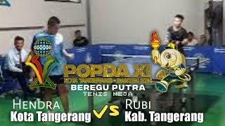 Rubi Kab Tangerang vs Hendra Kota Tangerang  POPDA Banten 2024 cabor Tenis Meja Tunggal Putra [upl. by Salem]