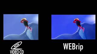 Barbie and the Magic of Pegasus 2005 opening credits  VCD vs WEBrip comparison [upl. by Aleira]