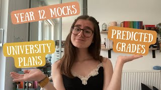 My Year 12 ALevel Mock Results 2022 Predicted Grades and Plans for University and the Future [upl. by Ashraf360]