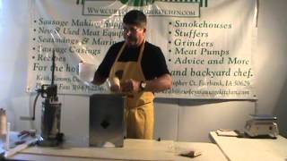 How to Make Summer Sausage and Salami Sausage by Curleys Sausage Kitchen [upl. by Adnohr235]