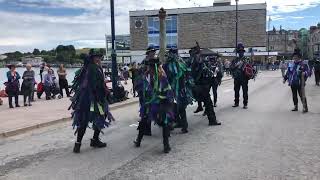 Swanage Folk Festival Border Morris 8924 [upl. by Akinam998]