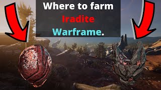 Where to farm Iradite in Warframe [upl. by Ankney]