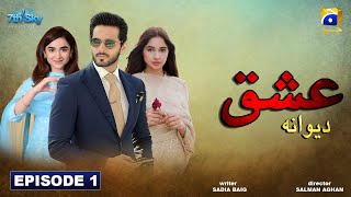 Ishq Dewana  Episode 1  Wahaj ali  yumna zaidi  sabeena farooqi  haya meerab murtassim [upl. by Rabkin954]