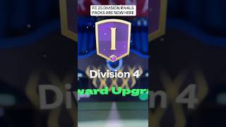 FIRST DIVISION RIVALS REWARDS fc25 fifa divisionrivals fut shorts fifapacks packopening [upl. by Erma]