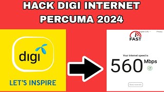 DIGI APN INTERNET PERCUMA SELAMANYA TERBARU 2024 [upl. by Daphie834]