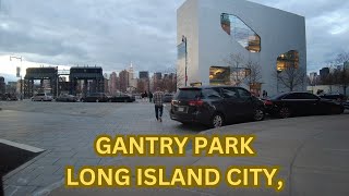 Life in Gantry State Park LIC Queens New York City Walking Tour 4k [upl. by Zashin804]