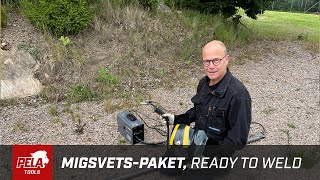 Migsvetspaket ready to weld från PELA Tools [upl. by Mendez]