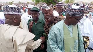 Senator Abdulaziz Yari arrived Talata Mafara Edil Fitr Praying Ground for the year 2024 [upl. by Flatto734]