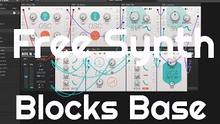 Free Synth  Reaktor Blocks Base No Talking [upl. by Meenen69]