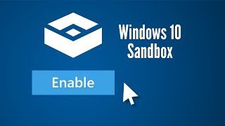 How to Enable Sandbox in Windows 10 [upl. by Enelad646]