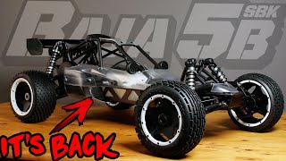 HPI SENT US THE RERELEASE PRERELEASE WHAT Its not even out yet  BAJA 5B SBK GASOLINE [upl. by Zink]