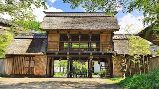 Traditional Japanese Onsen Ryokan with Monorail Built on a Mountain Slope  Kawaba Onsen Yutorian [upl. by Enytnoel]