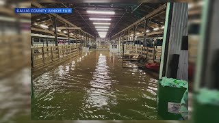 Gallia County junior fair back on after weekend flooding [upl. by Erehc]