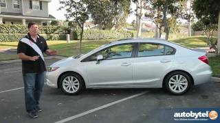 2012 Honda Civic Test Drive amp Car Review [upl. by Sutit]