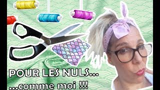 TUTO COUTURE POUR LES NULS LINGETTES LAVABLESeasy sewing clothes [upl. by Johnette]