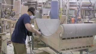 LG Hausys Solid Surface Nubicle Fabrication [upl. by Waldman]