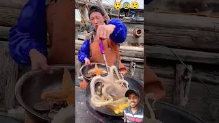 Strange Seafood Blue Shrimp Strange Food Chinese Food Eating Show shorts tranding viral food [upl. by Yates305]