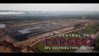 Moran Logistics Allenwood Distribution Center Construction Update Q4 2023 [upl. by Bertila]