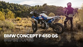 The brandnew BMW Concept F 450 GS [upl. by Mosenthal]