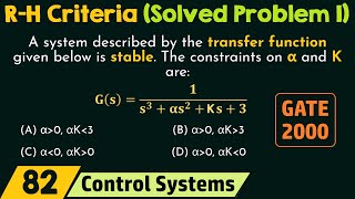 RH Criteria Solved Problem 1 [upl. by Giliana]