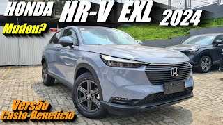 HONDA HRV EXL 2024 Super equipado e confortável Será que anda bem Motor aspirado vale a pena [upl. by Clementas827]