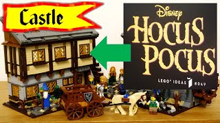 TAVERN INSTRUCTIONS Lego Castle MOC  Alternate Build of Hocus Pocus for Lion Knights 10305 amp 10332 [upl. by Notsniw718]