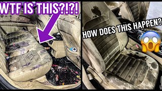 Deep Cleaning The NASTIEST Ford Ever  Best Seat Extraction  Insane Car Detailing Transformation [upl. by Atinev200]