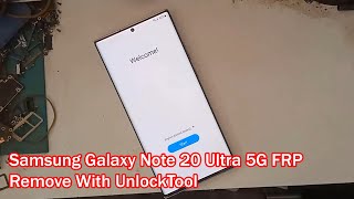 Samsung Galaxy Note 20 Ultra 5G FRP Remove With UnlockTool [upl. by Zacharie]