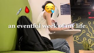 study vlog blood test for an infectious disease busy week uni life in Singapore [upl. by Leong782]