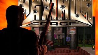 Maximum Force Arcade light gun shooter Longplay 4K [upl. by Kryska]