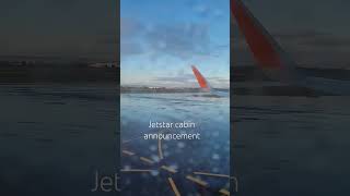 jetstar safety announcement plane airplane [upl. by Pangaro]