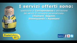 Posteitaliane per te Nuovi servizi direttamente a casa o in ufficio [upl. by Ade133]